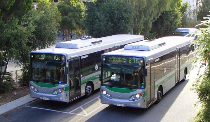 Transperth Mercedes O405NH Volgren CR225L 1321 & 1329